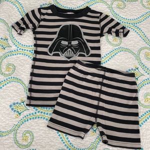 Hanna Andersson Star Wars Collection shortie PJ’s size 6/7